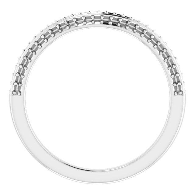 Band Mounting for 10 mm Square Ring view 2