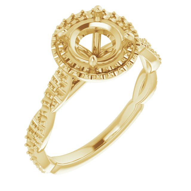 Halo-Style Engagement Ring