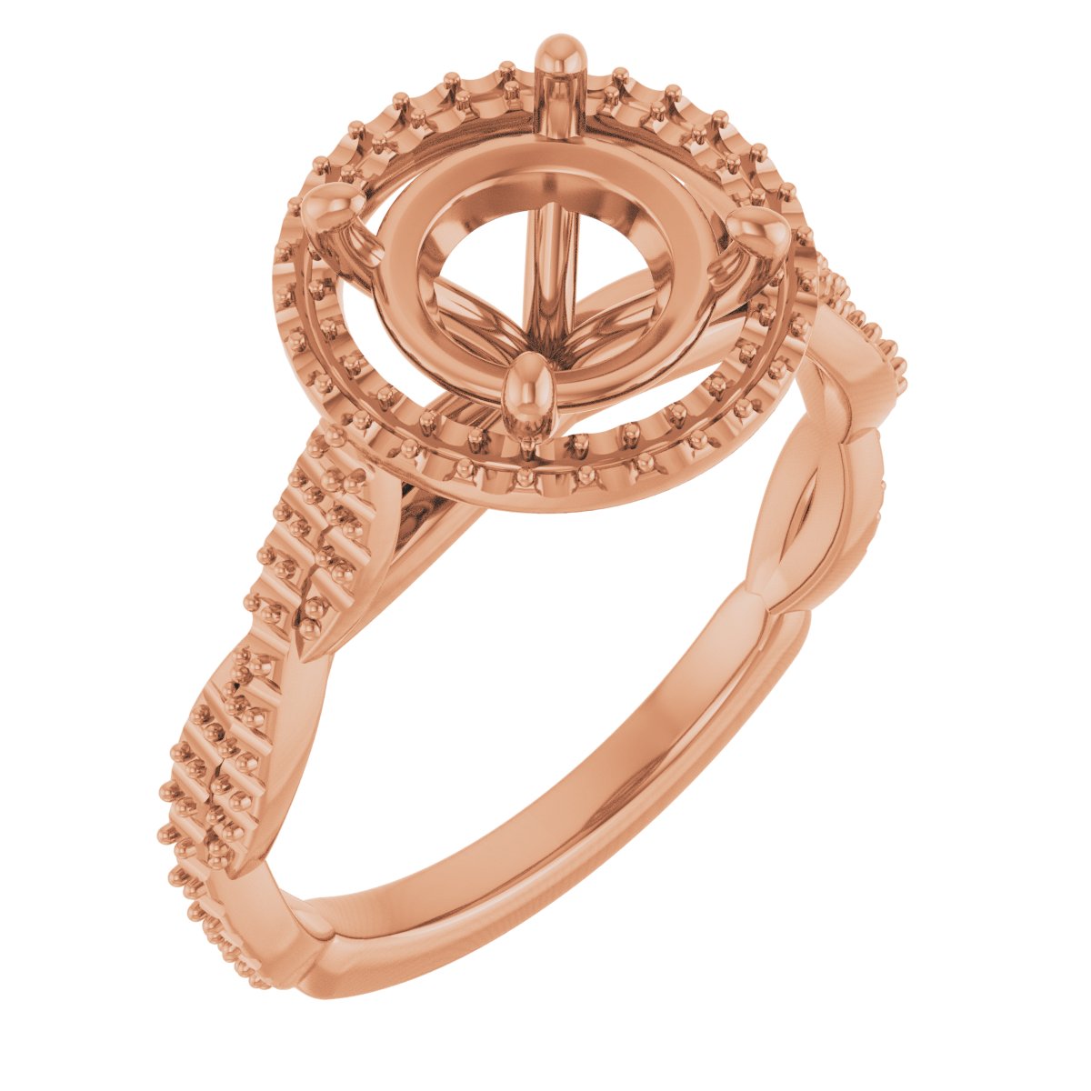 Halo-Style Engagement Ring