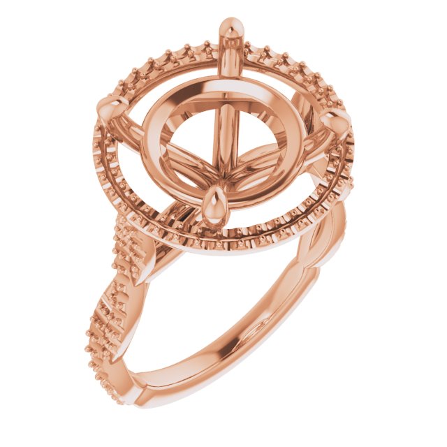 Halo-Style Engagement Ring