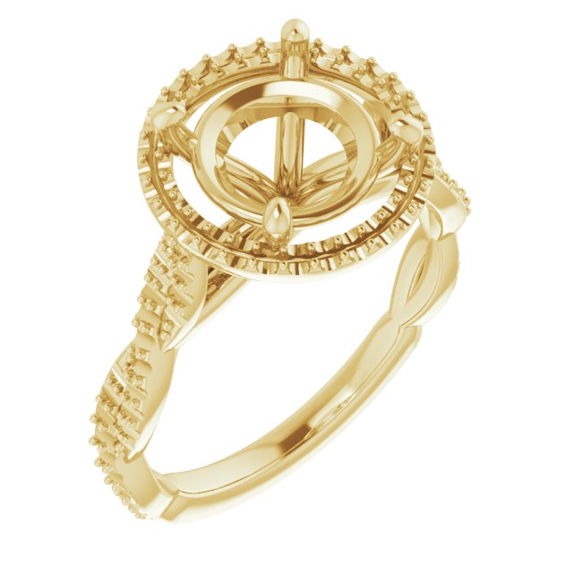 Halo-Style Engagement Ring