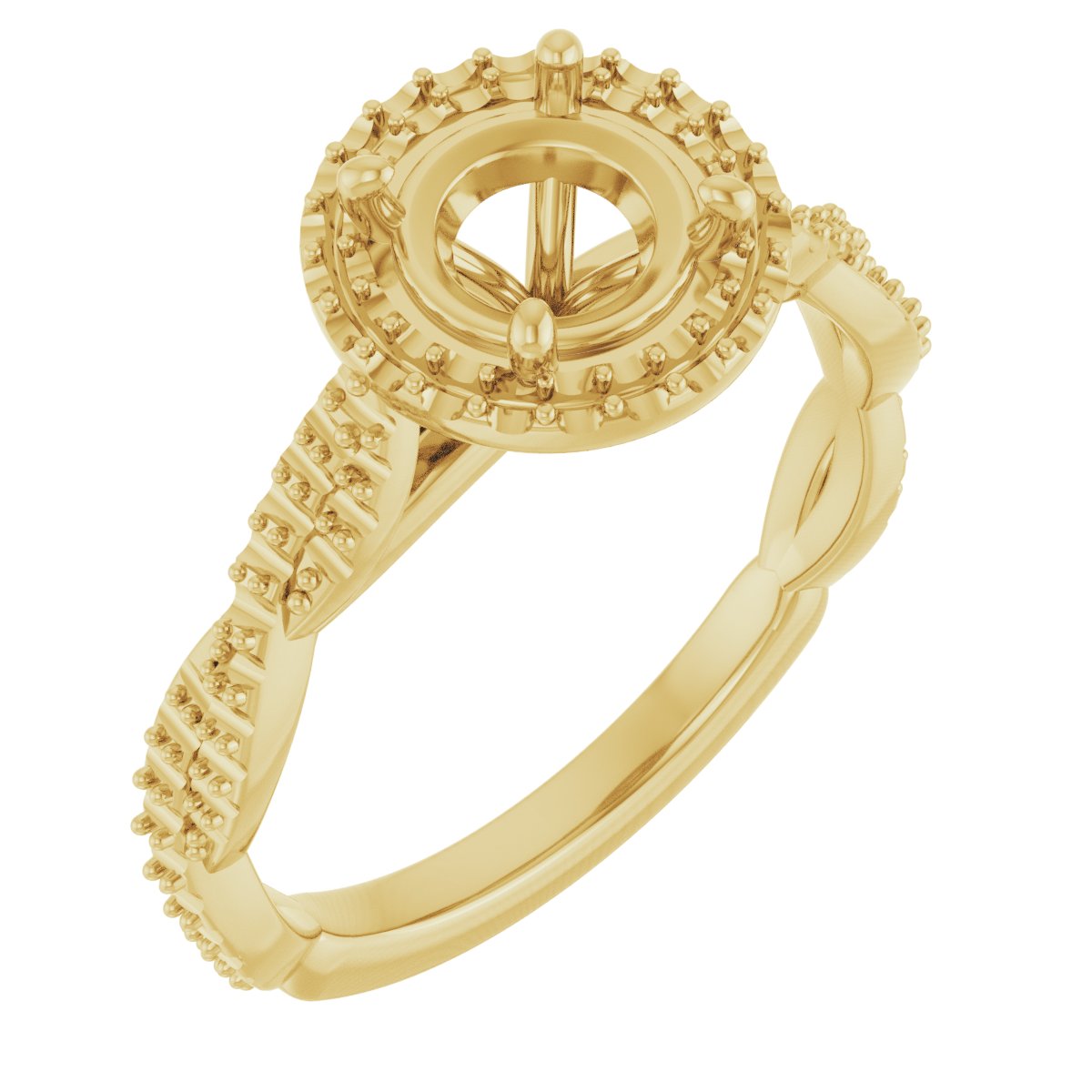 Halo-Style Engagement Ring