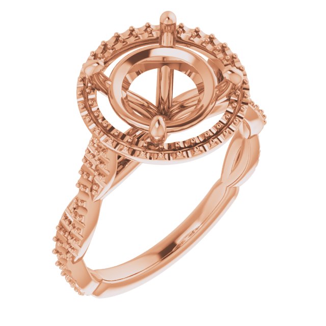 Halo-Style Engagement Ring