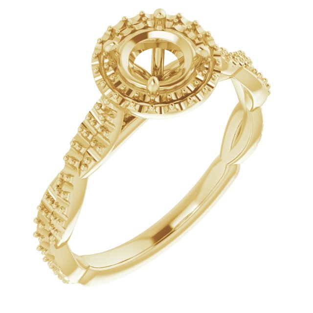 Halo-Style Engagement Ring