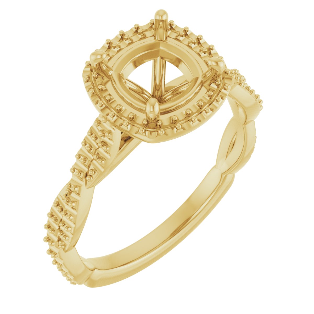 Halo-Style Engagement Ring