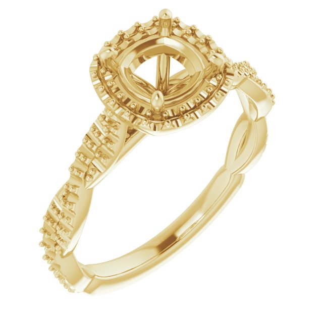 Halo-Style Engagement Ring