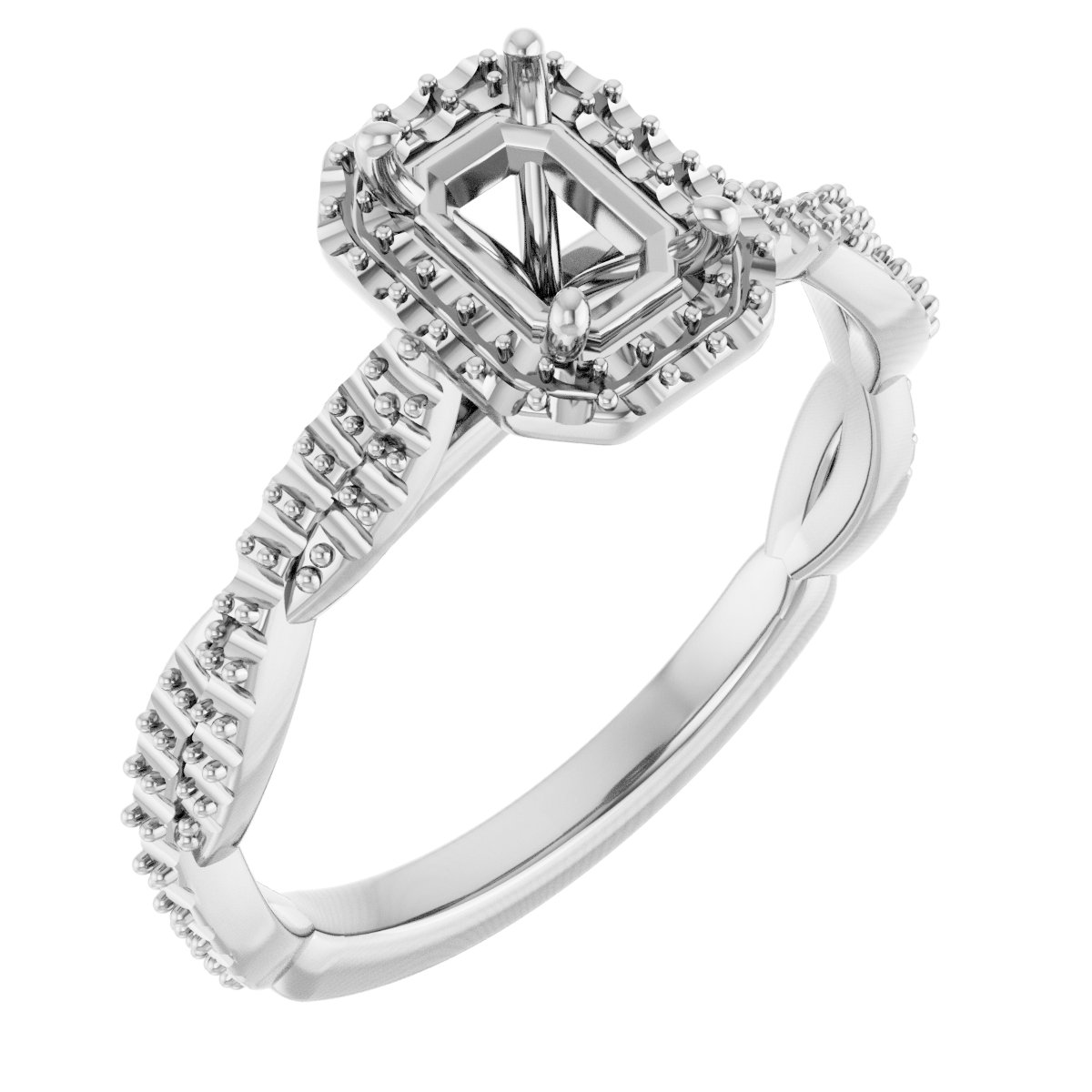 Halo-Style Engagement Ring