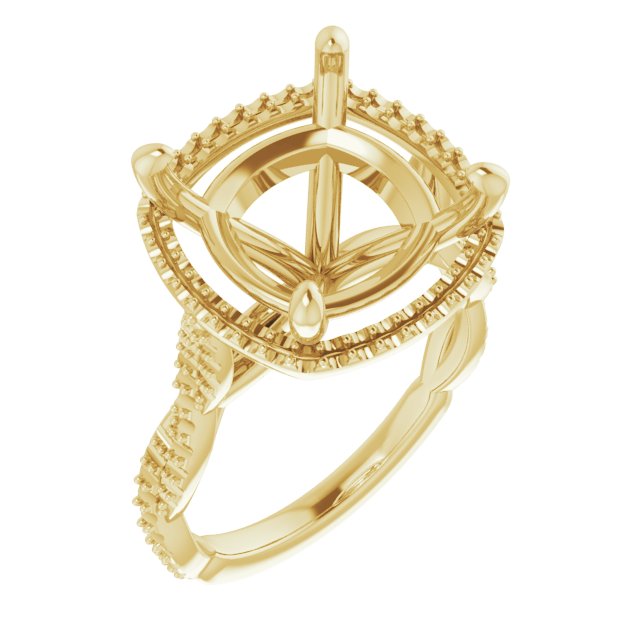 Halo-Style Engagement Ring