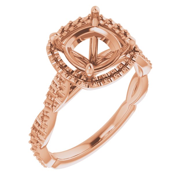 Halo-Style Engagement Ring