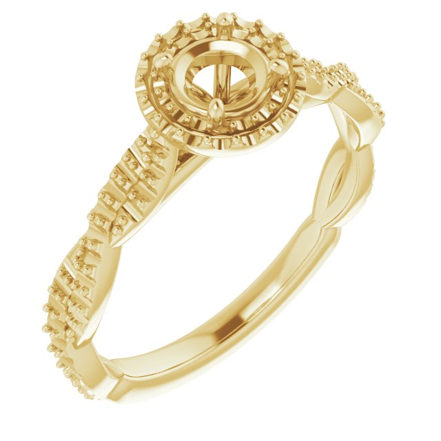 Halo-Style Engagement Ring