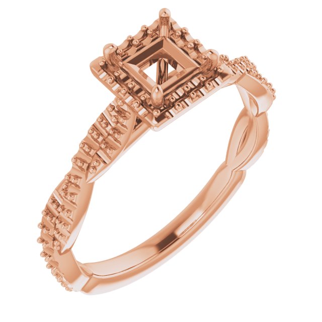 Halo-Style Engagement Ring