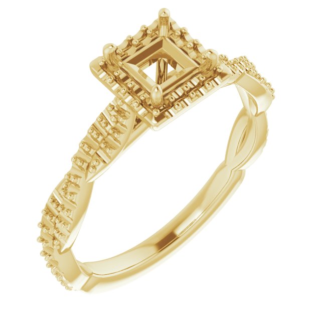 Halo-Style Engagement Ring