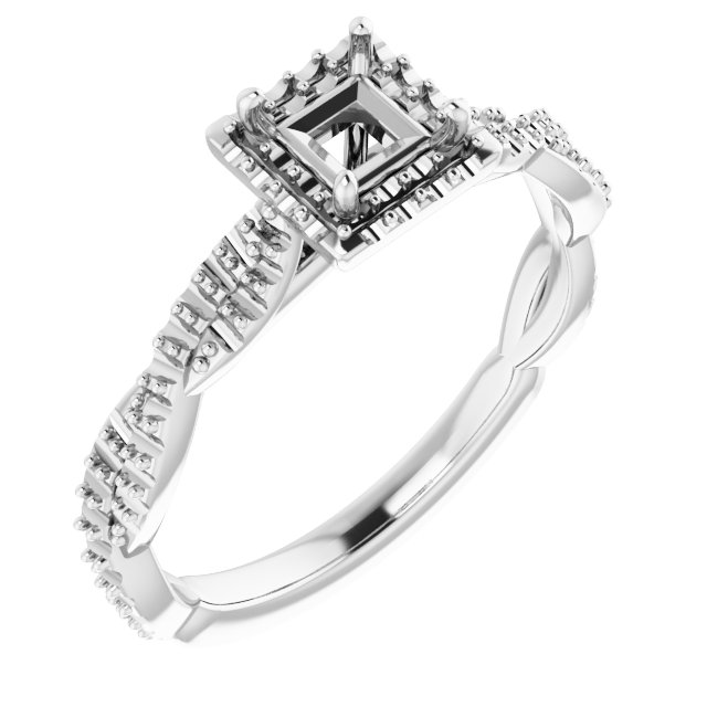 14k White Gold