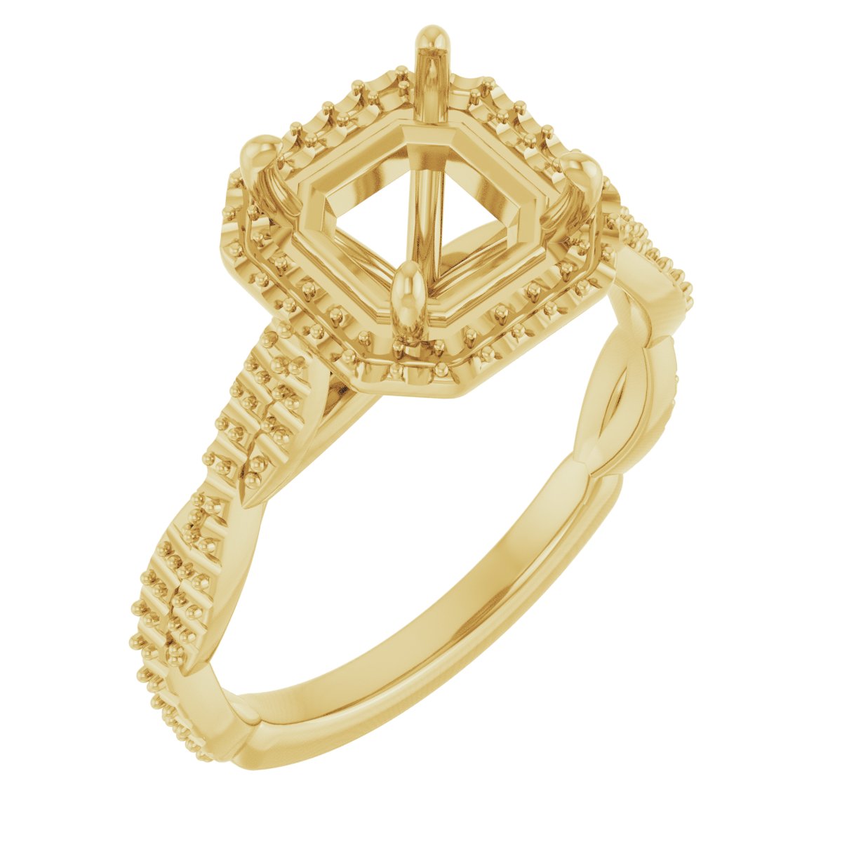 Halo-Style Engagement Ring