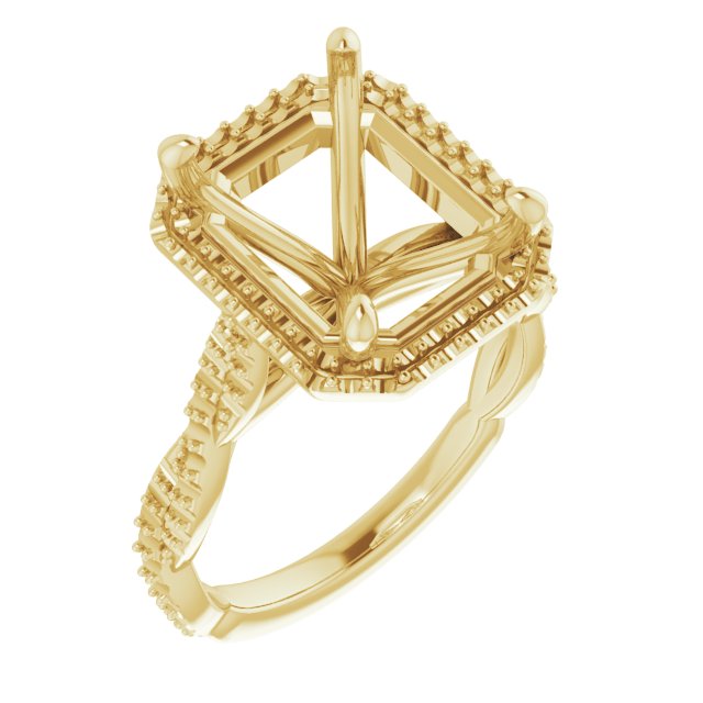 Halo-Style Engagement Ring