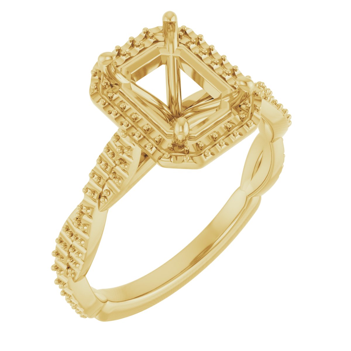 Halo-Style Engagement Ring