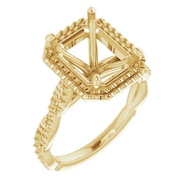Halo-Style Engagement Ring