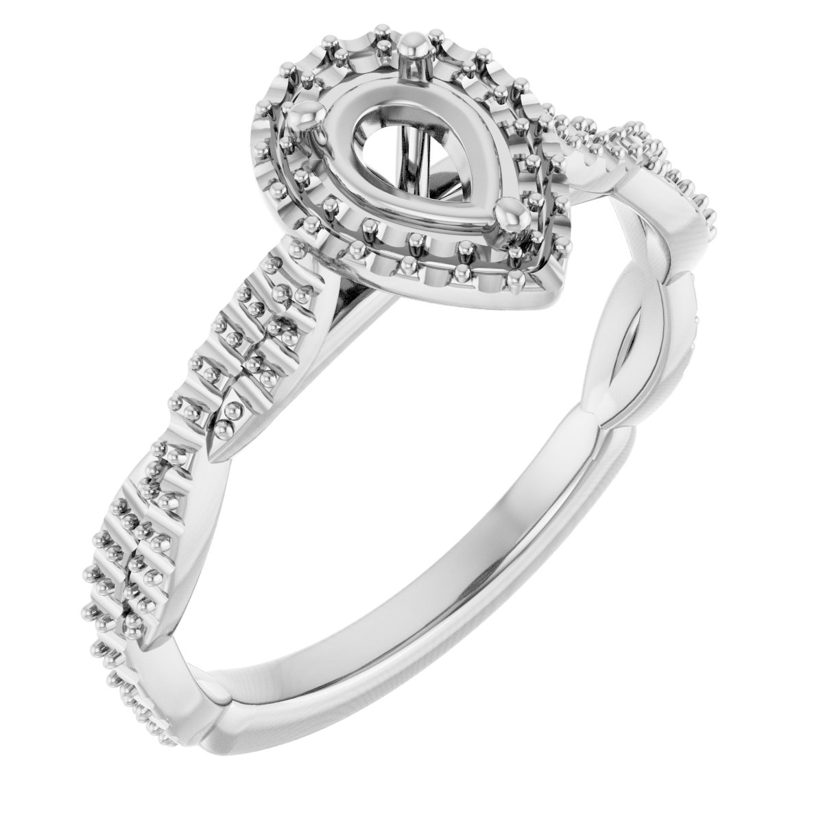 Halo-Style Engagement Ring
