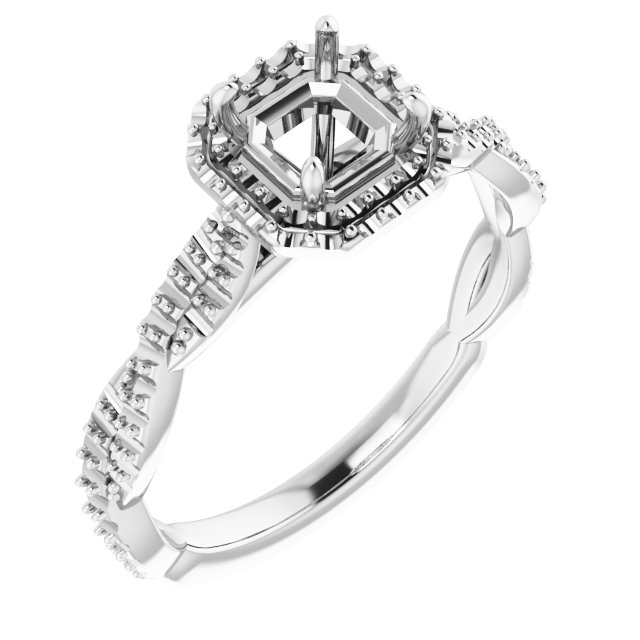 Halo-Style Engagement Ring