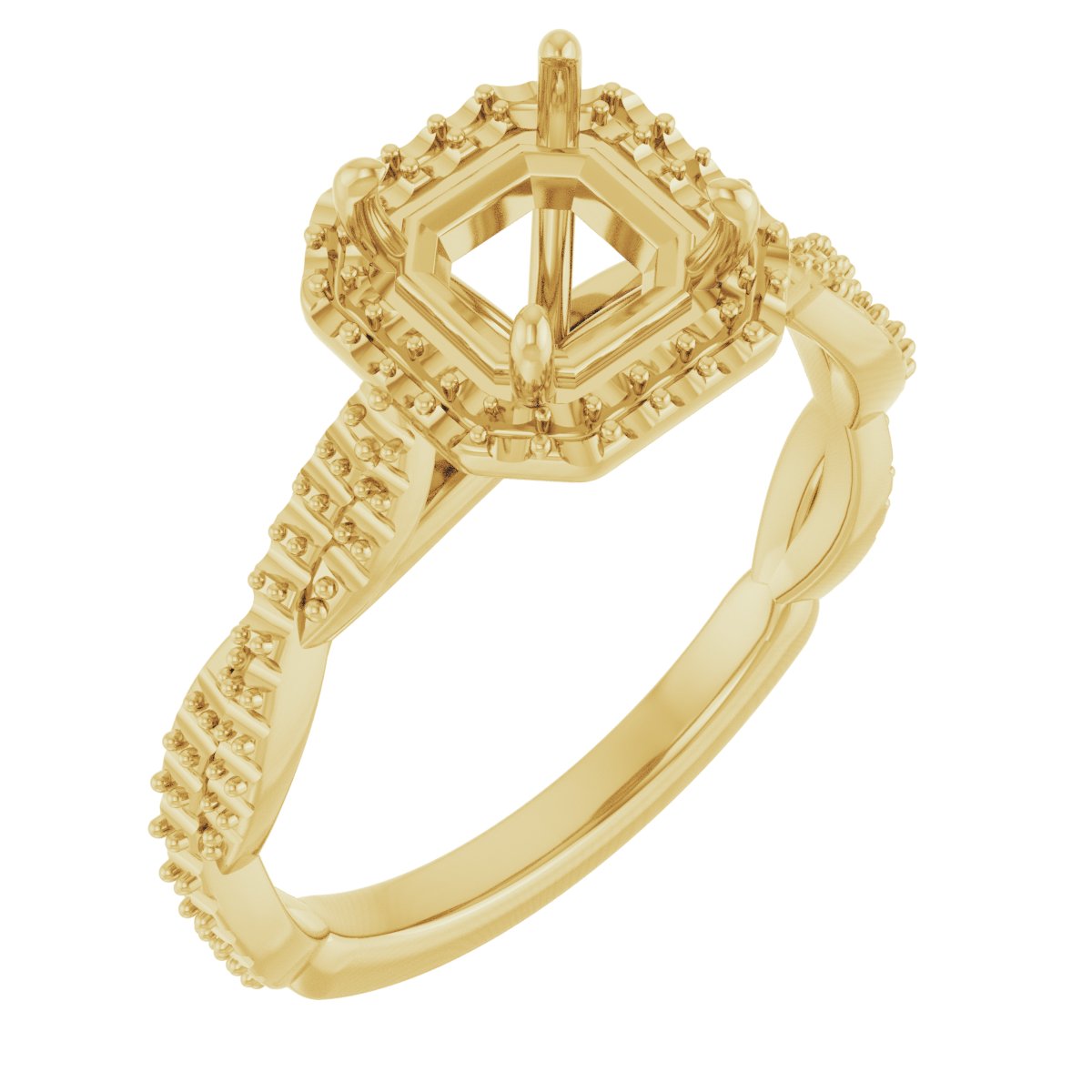 Halo-Style Engagement Ring