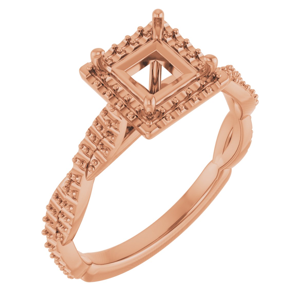 Halo-Style Engagement Ring