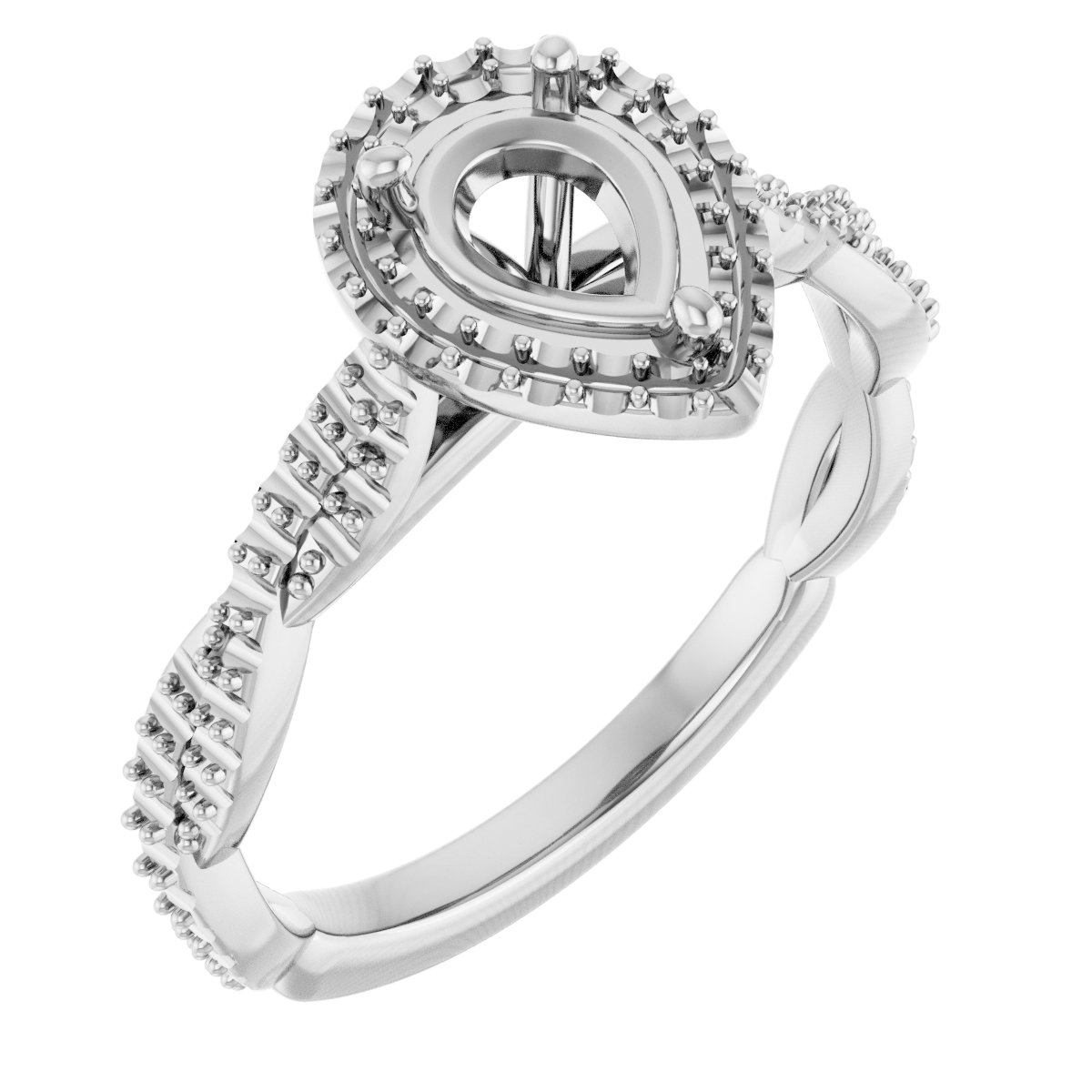 Halo-Style Engagement Ring