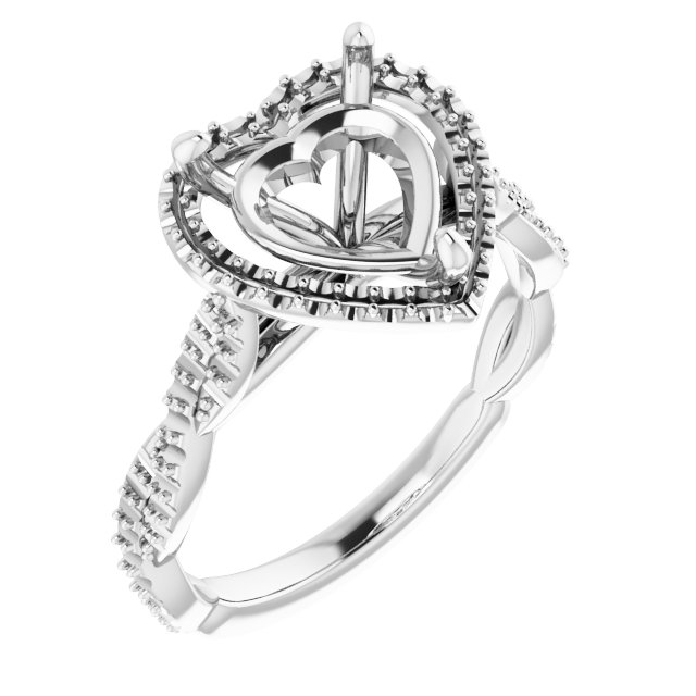 Halo-Style Engagement Ring