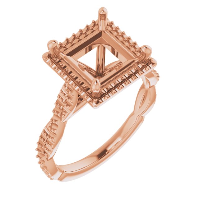 Halo-Style Engagement Ring
