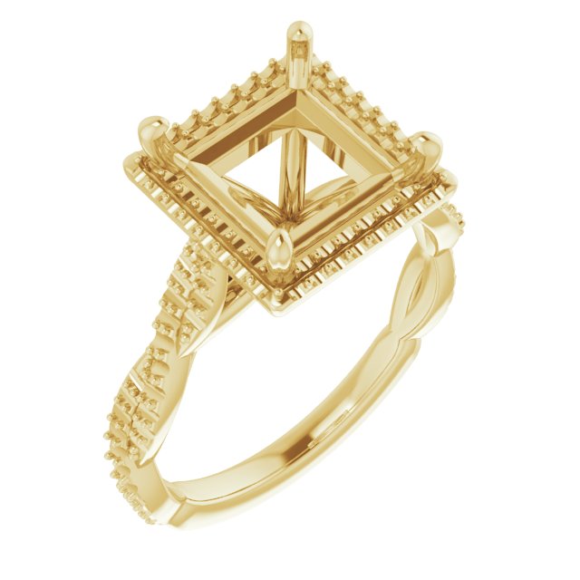 Halo-Style Engagement Ring