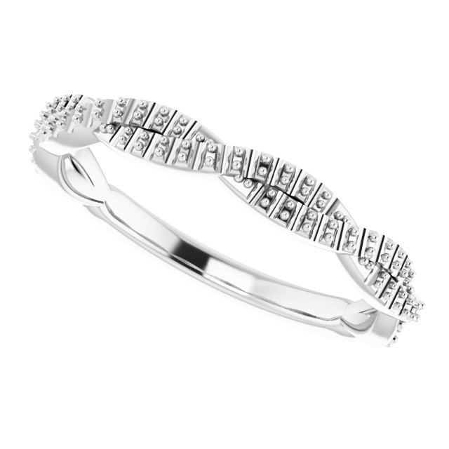 Band Mounting for 10x10 mm Heart Ring view 5