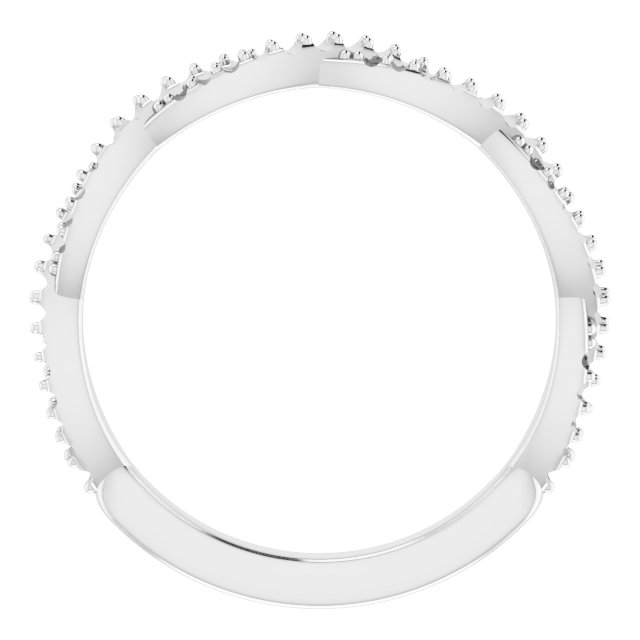 Band Mounting for 10x10 mm Heart Ring view 2