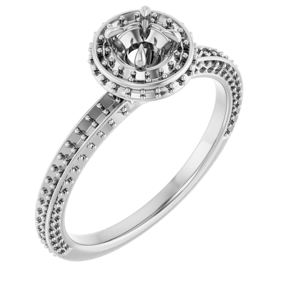 14k White Gold