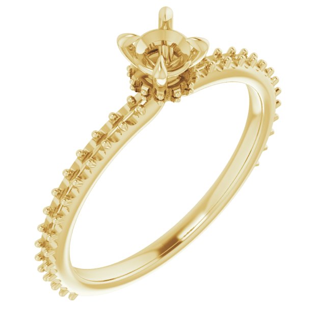 14k Yellow Gold