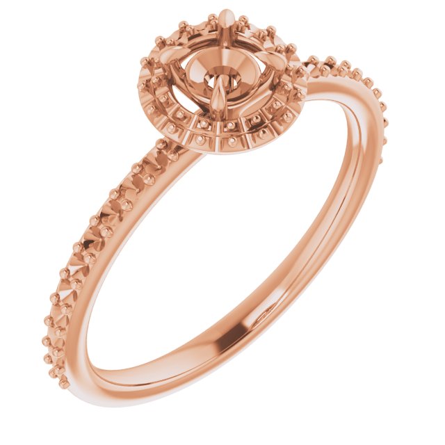 Halo-Style Engagement Ring