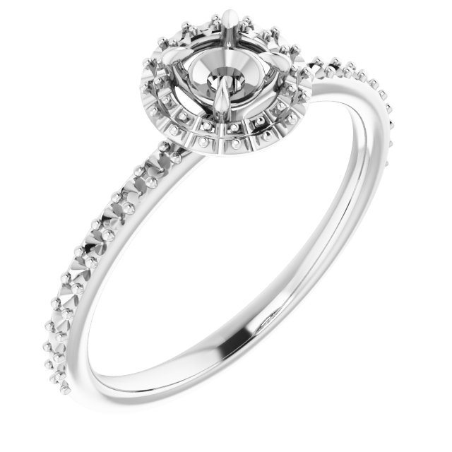 14k White Gold