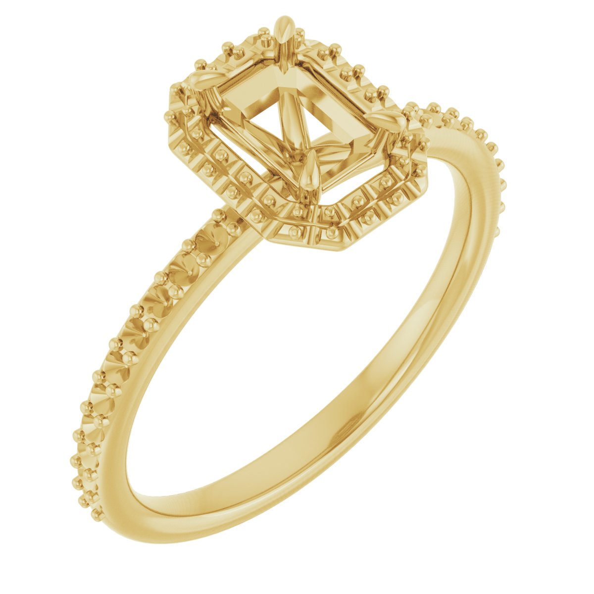 Halo-Style Engagement Ring