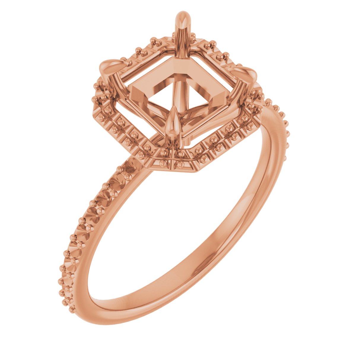 Halo-Style Engagement Ring