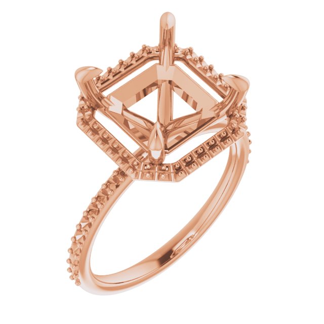 Halo-Style Engagement Ring