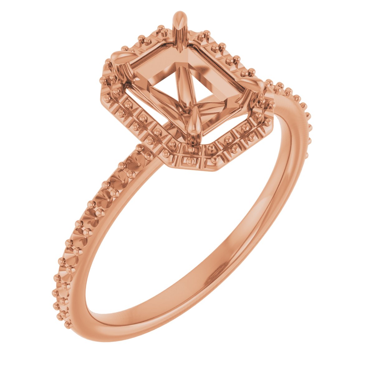 Halo-Style Engagement Ring