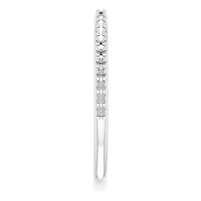 Band Mounting for 10x10 mm Heart Ring view 4