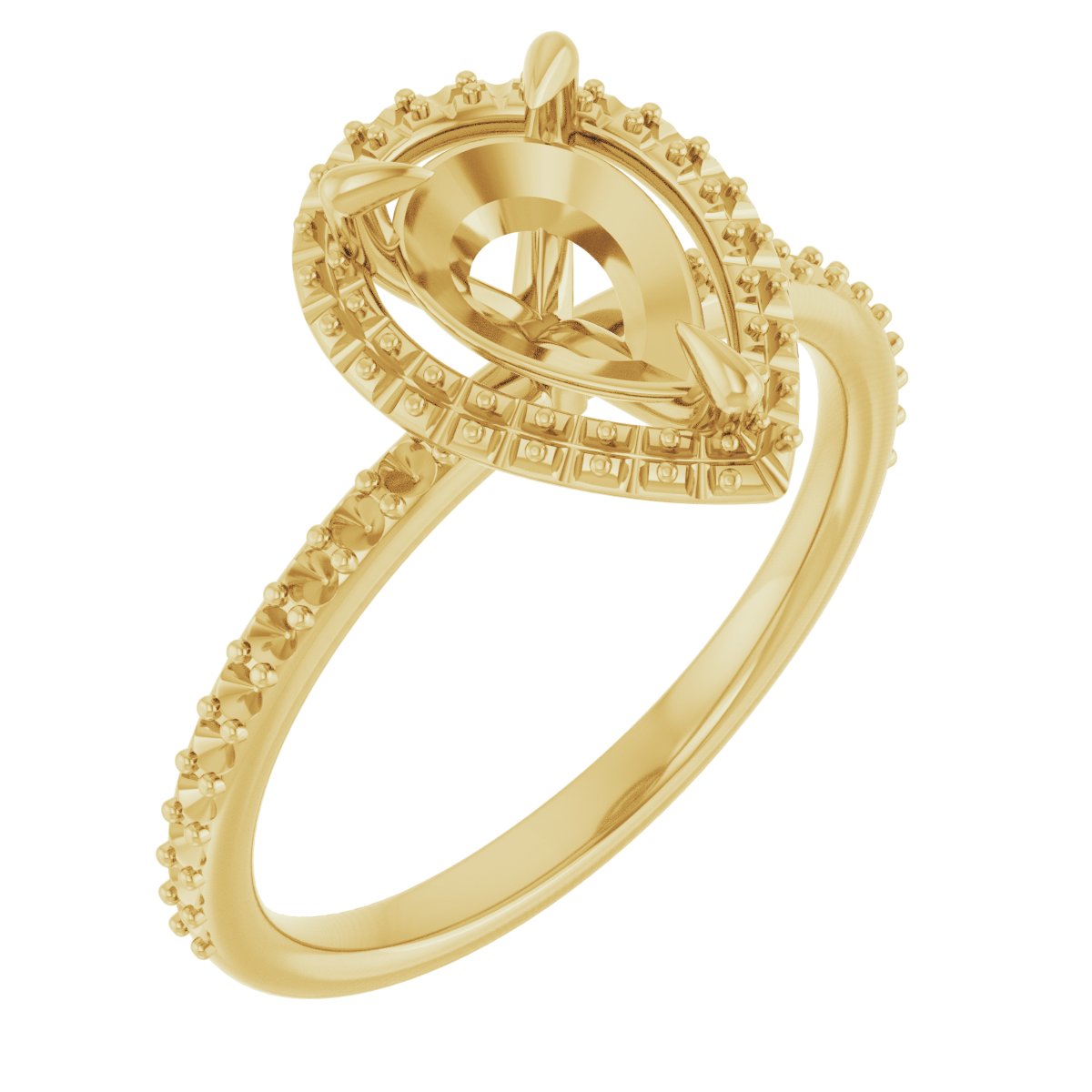 Halo-Style Engagement Ring