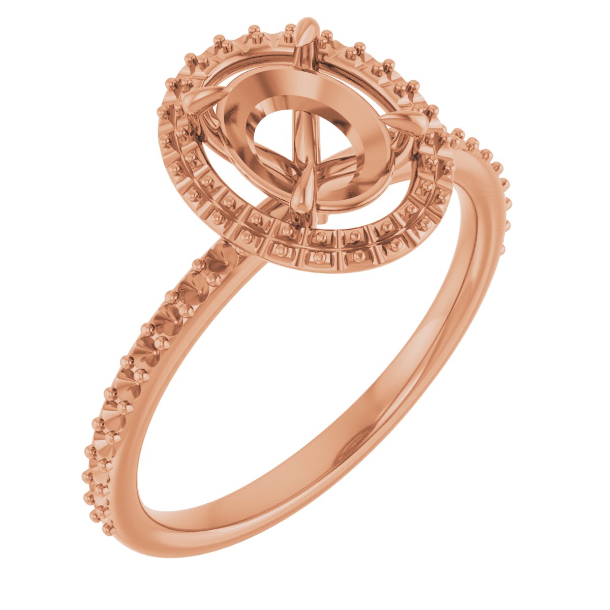 Halo-Style Engagement Ring