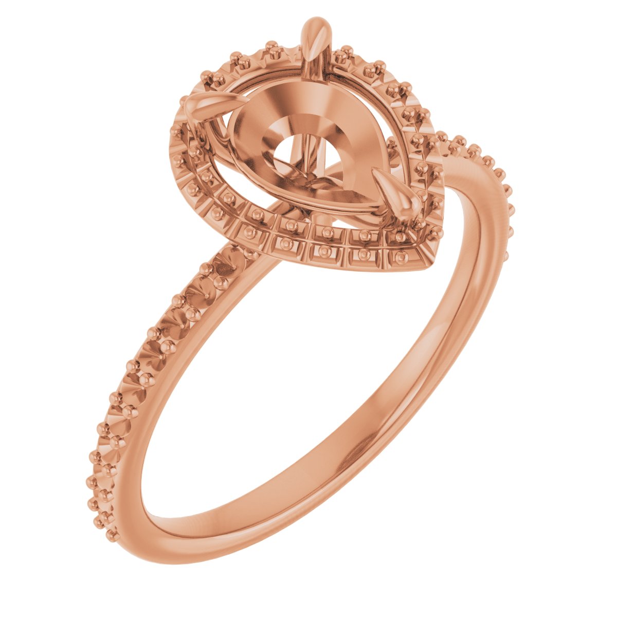 Halo-Style Engagement Ring