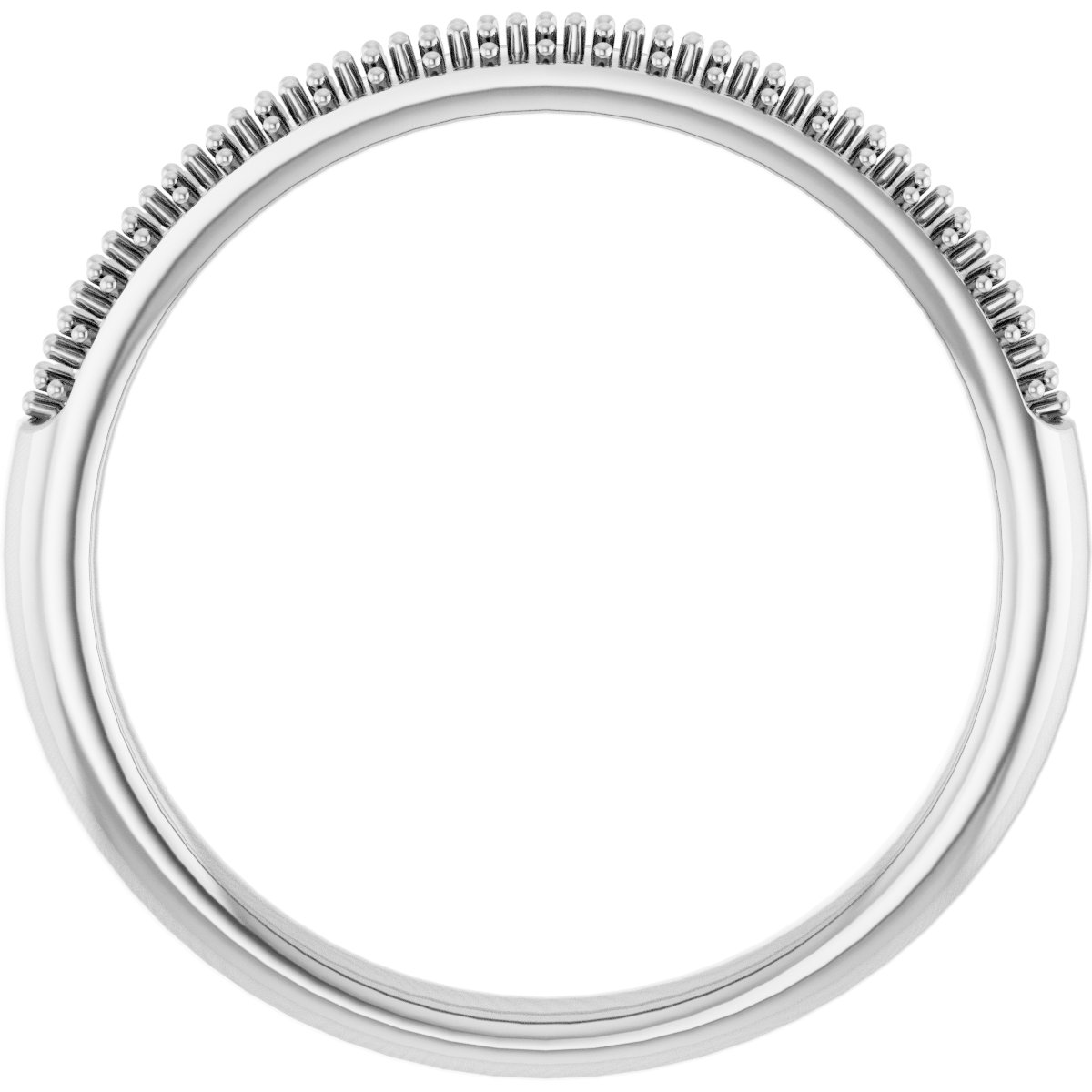 14K White 1/4 CTW Diamond Band