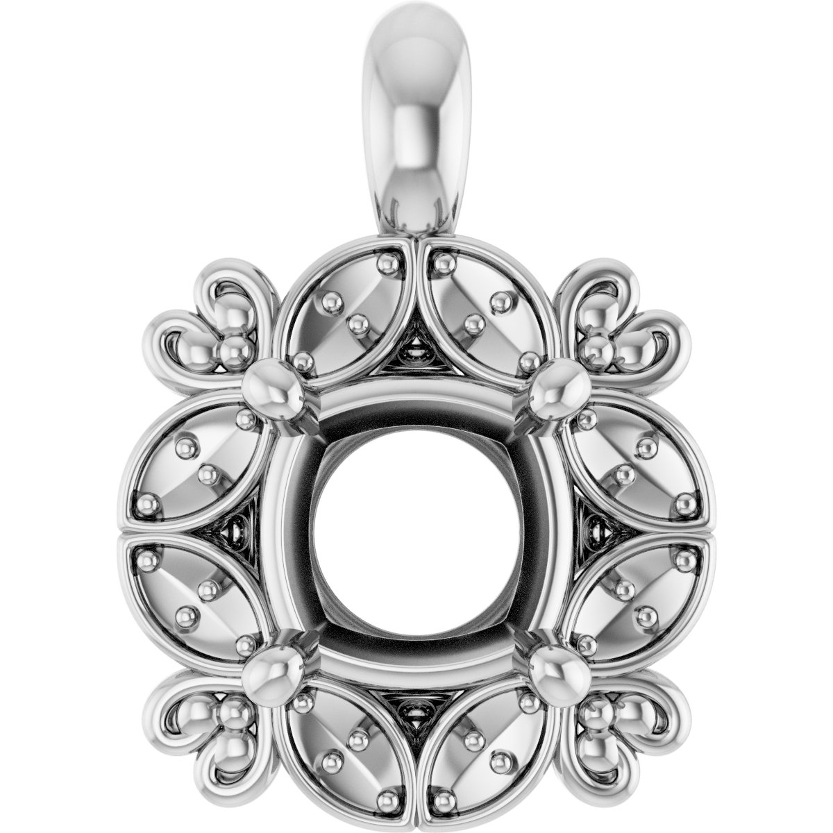 Halo-Style Pendant