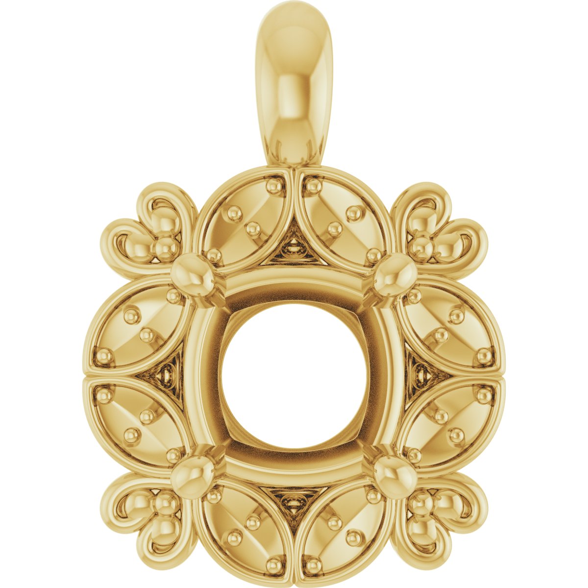 Halo-Style Pendant