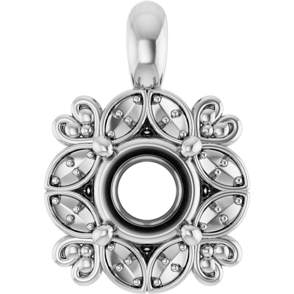 Halo-Style Pendant
