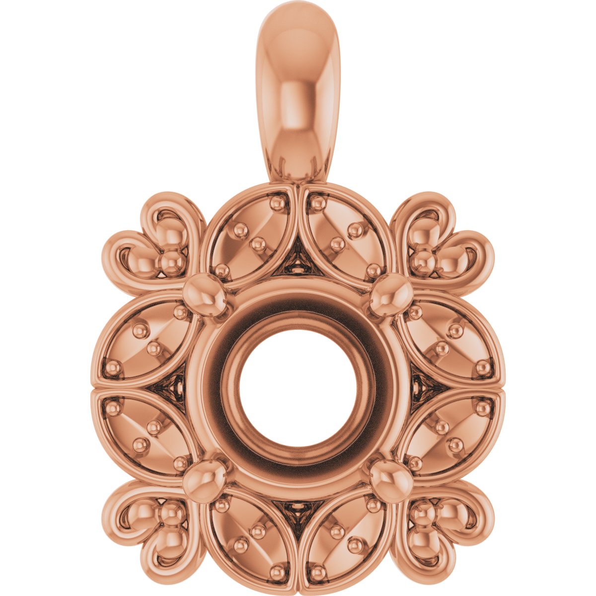 Halo-Style Pendant