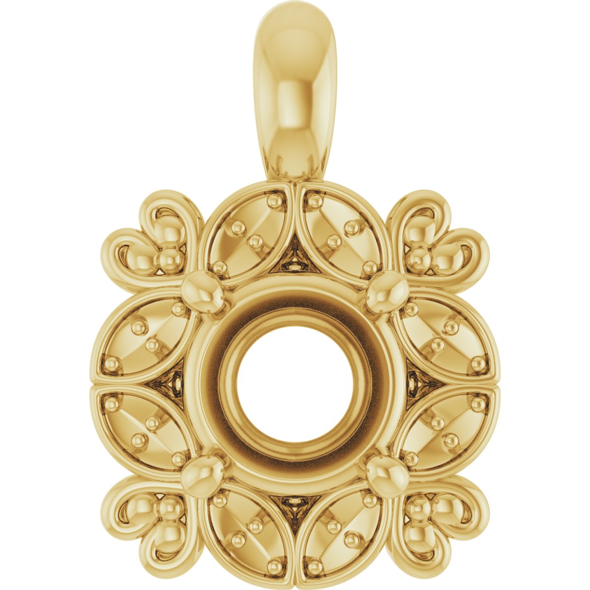 Halo-Style Pendant