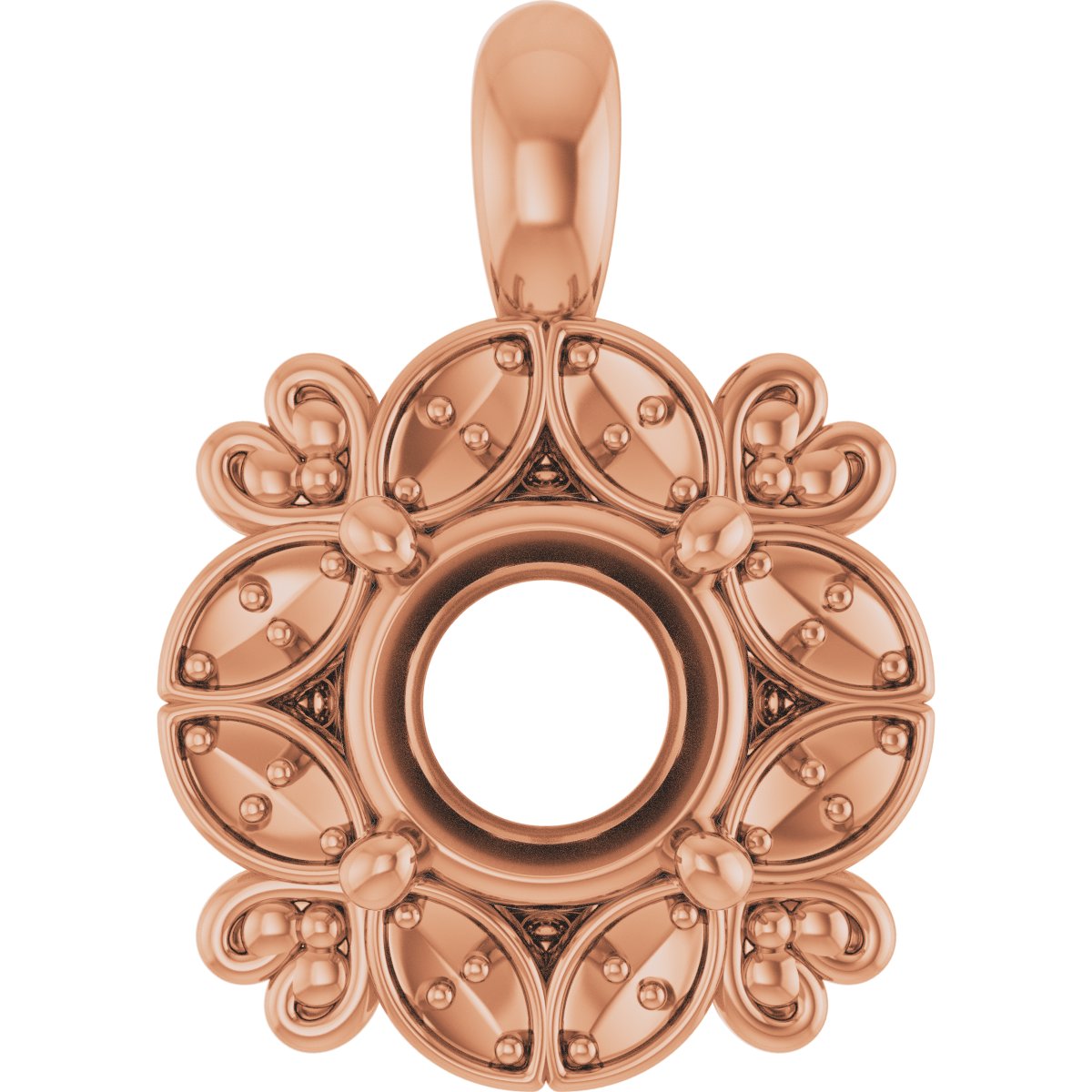 Halo-Style Pendant